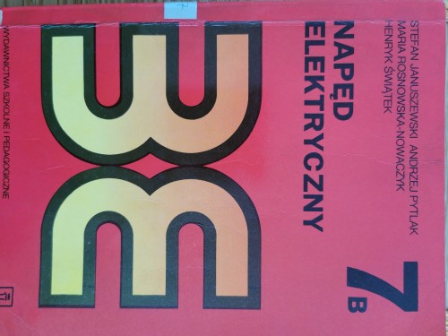 Stefan Januszewski Napęd elektryczny (id: 14610)