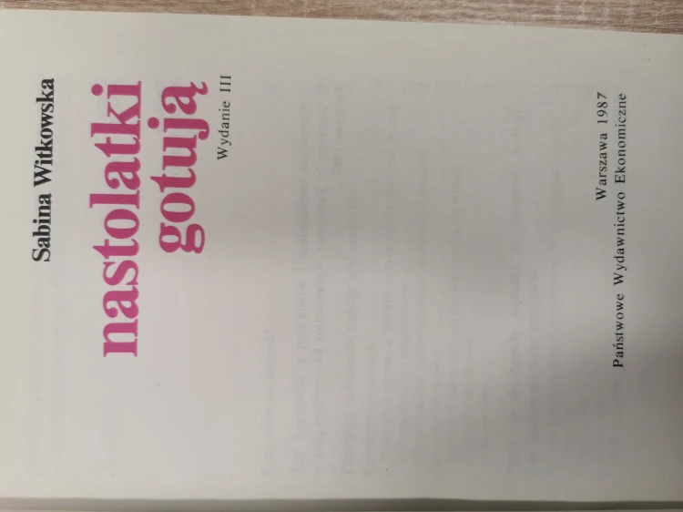 Nastolatki gotują Sabina Witkowska