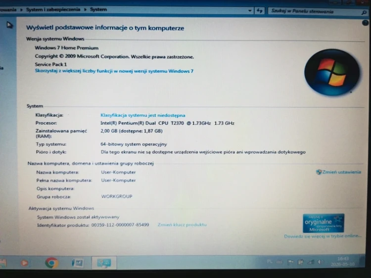 Asus X51RL Windows 7 Office 2007