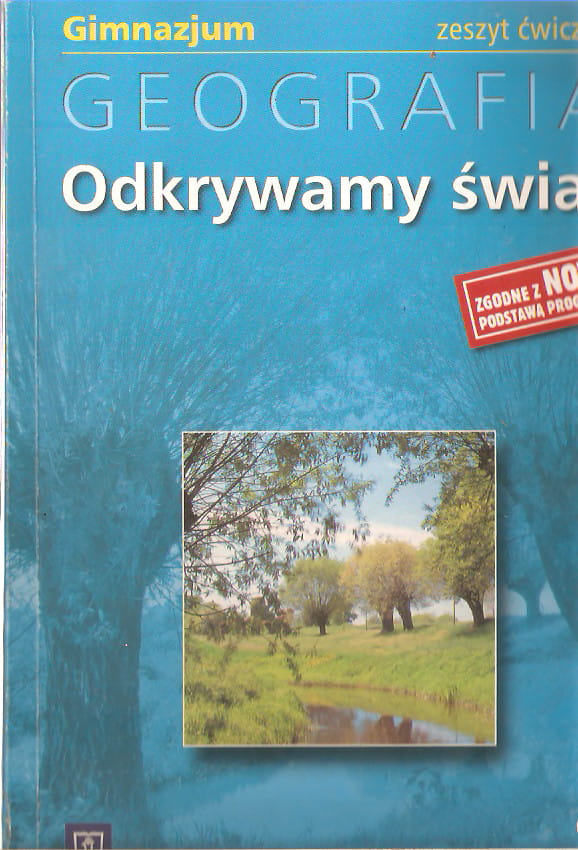 RODOWALD GEOGRAFIA ODKRYWAMY ŚWIAT ZESZYT ĆWICZEŃ, tania książka